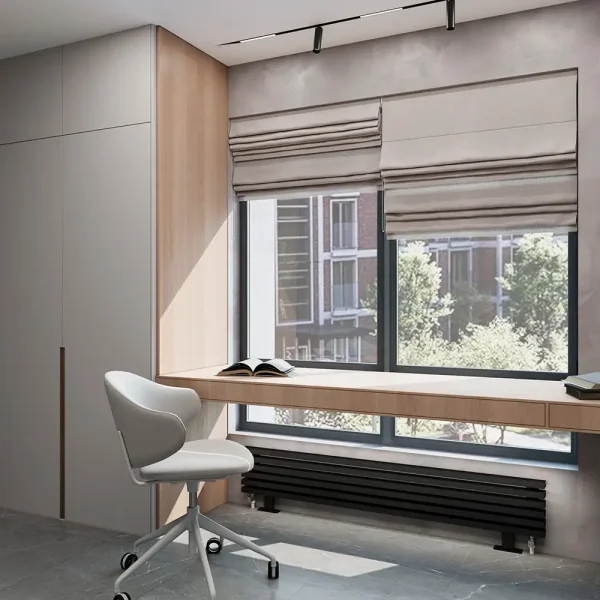 Стальной напольный радиатор отопления Warmmet Luxe 60HN высотой 230 мм