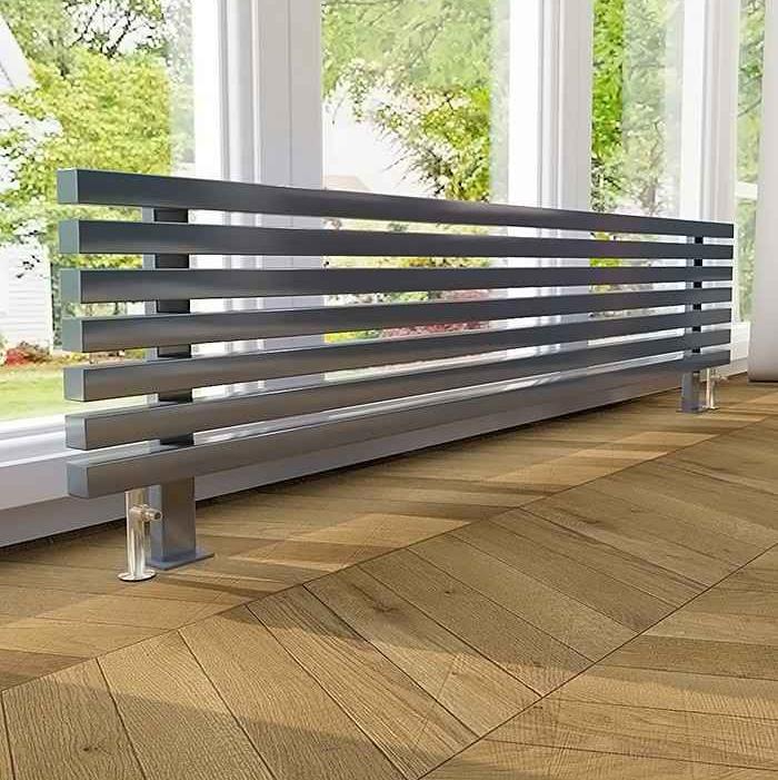 Напольный радиатор Steel N 40х40 высотой 740 мм