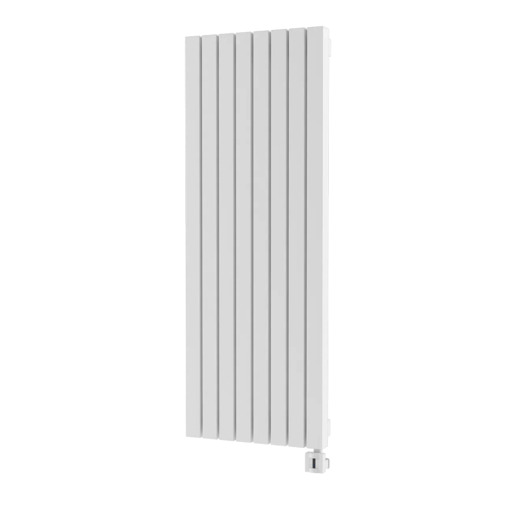 Электрический радиатор полотенцесушитель Warmmet Power 60VE длина 750 мм секций 4 цвет белый  тип подключения: нижнее правое