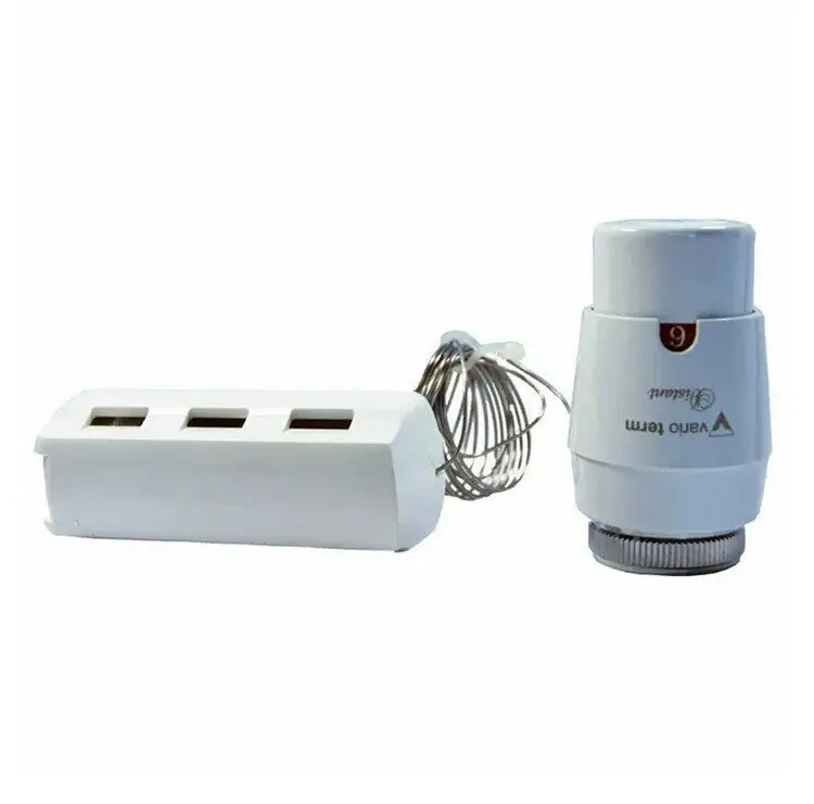 Головка термостатическая VARIO TERM Distant M30x1,5 (белый) с выносным датчиком