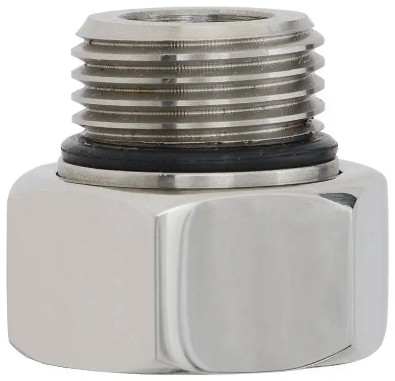 Комплект фитингов прямой G 3/4" НГ х G 1/2" НР / 2 шт (Без покрытия)
